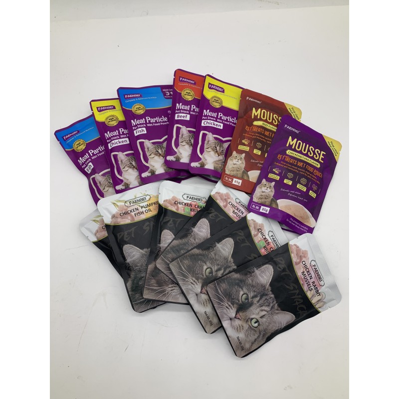 Pet Food Supplier - Low Price Cat Wet Snacks Kitten Treats