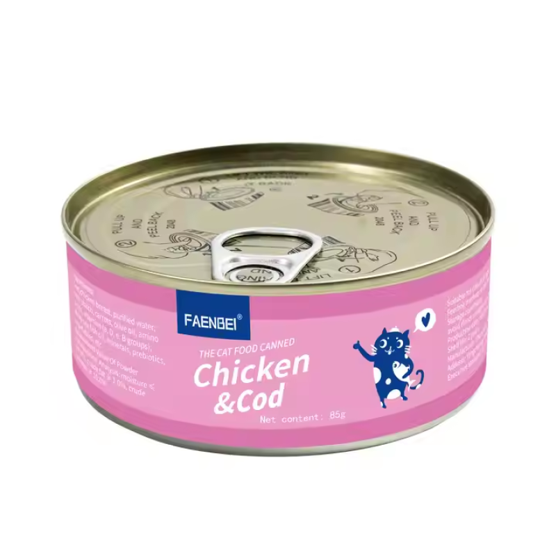 Canned Food Supplier - Mixed Flavor Chicken Wet Food Factory