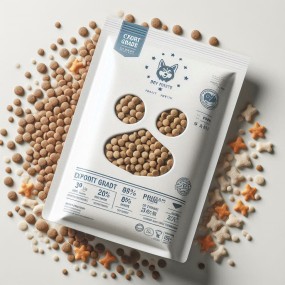 Pet Food Supplier - Grain-Free Dry Food Convenient Bag Packaging