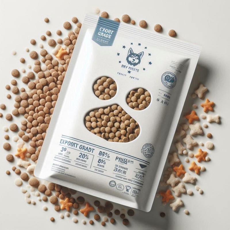 Pet Food Supplier - Grain-Free Dry Food Convenient Bag Packaging