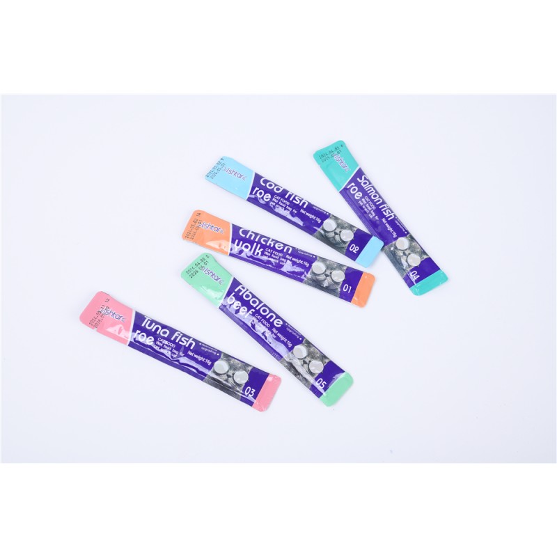 Pet Treats Supplier - ISHTAR Brand Cat Strips Premium Quality Nutrition Strips Meat