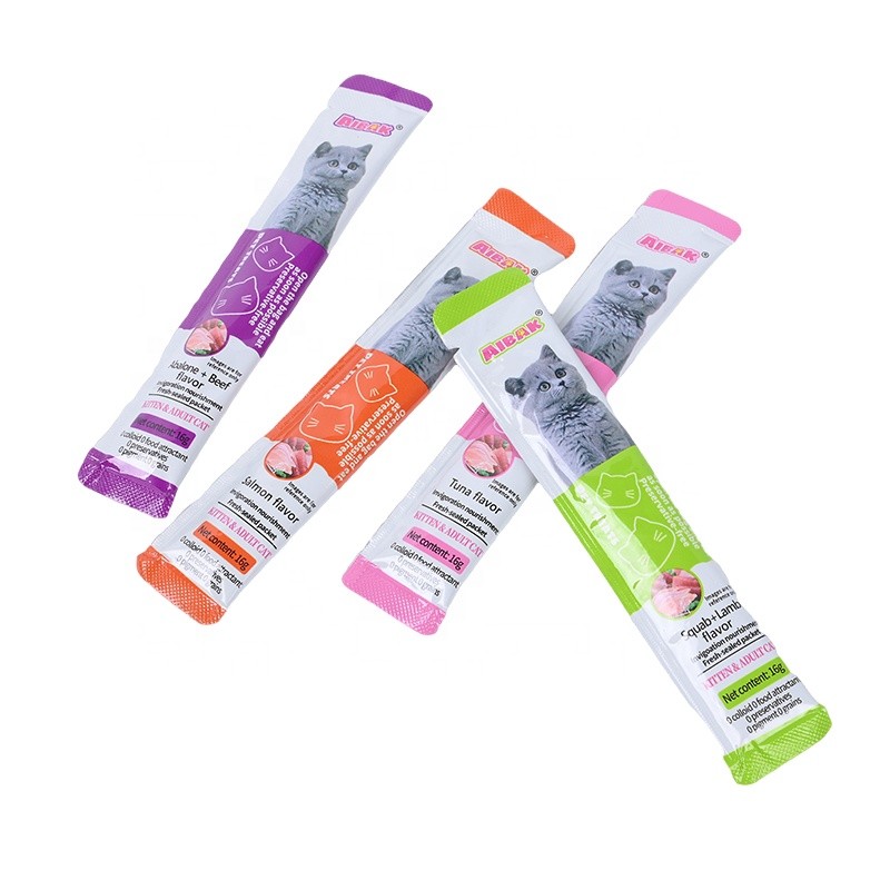 Pet Treats Supplier - Factory Supply Organic Wet Cat Food High Protein Beef Chicken