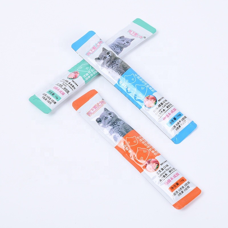 Pet Treats Factory - Custom Wholesale Wet Cat Snacks Various Flavors Salmon Tuna