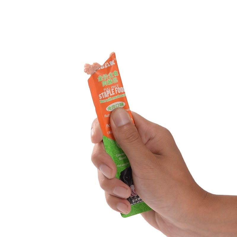 Pet Treats Supplier - Dog Treat Strip Chicken Breast Flavor Lickable Treat Creamy