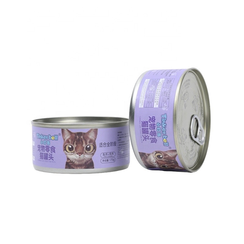 Pet Treats Supplier - New Arrival Natural Cat Treats Tuna Canned Organic Wet Food