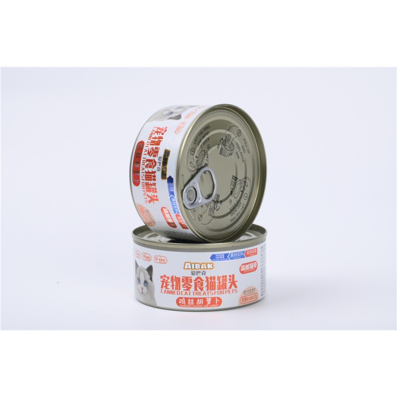 Pet Treats Manufacturer - Shredded Chicken Carrot OEM ODM Pet Snacks Cat Nutrition