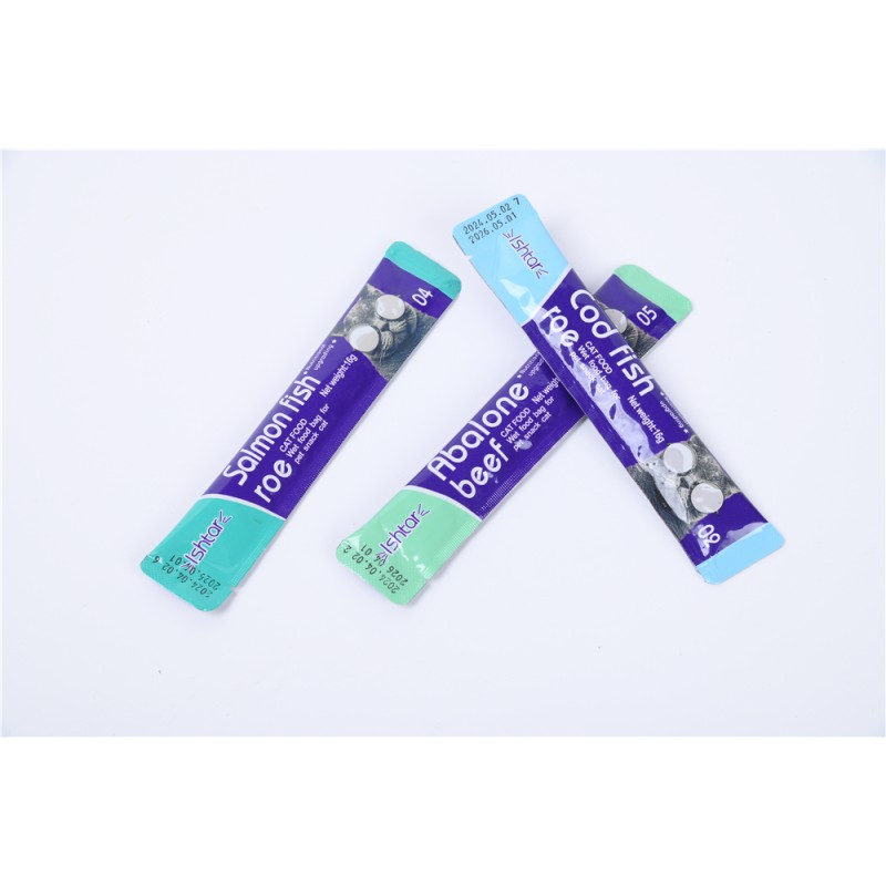 Pet Treats Supplier - ISHTAR Brand Cat Strip Full Stage 16g Wet Nutrition Snack