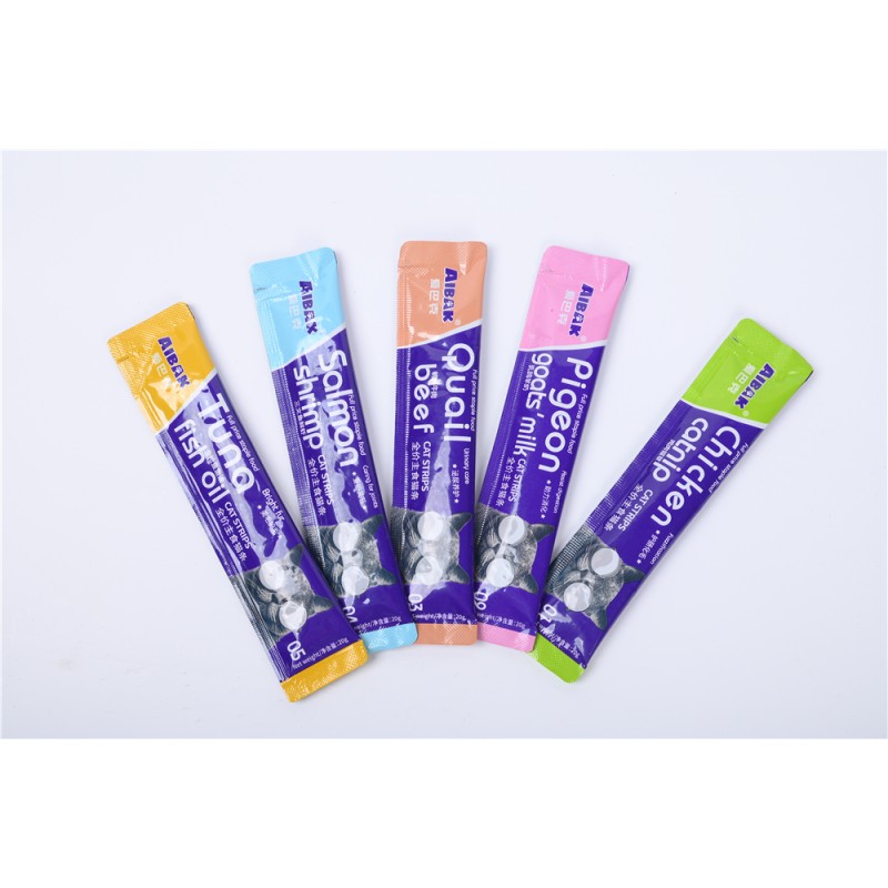 Pet Treats Supplier - Professional Factory AIBAK Staple Food Cat Strips Nutrition