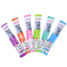 Pet Treats Supplier - Factory Supply Organic Wet Cat Food High Protein Beef Chicken