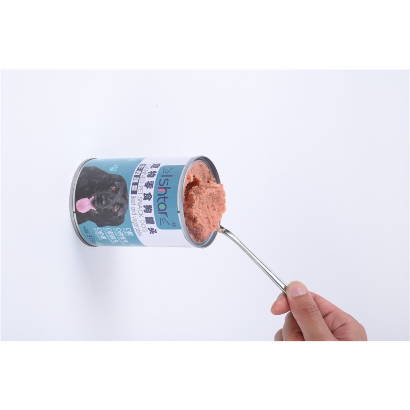 Pet Treats Factory - Nutritious Beef-Flavored Dog Treats Wet Food Kit Canned Meal