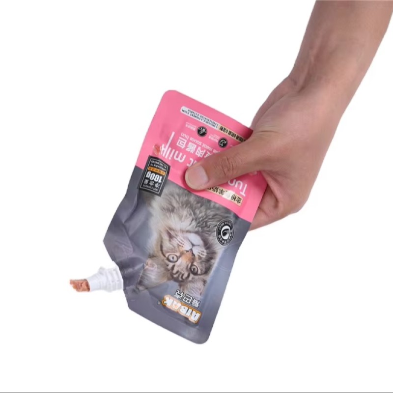 Pet Treats Supplier - AIBAK Gollum Sauce Wet Cat Food High Nutrition Meat Based