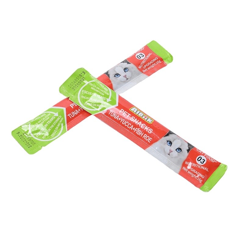 Pet Treats Manufacturer - Fresh Packaging Cat Wet Food Soft Canned Nutrition Strips