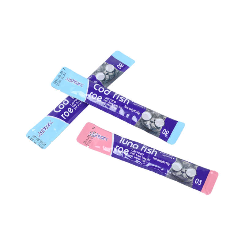 Pet Treats Manufacturer - ISHTAR Brand Soft Canned Cat Treats Chicken Vegetable Flavors