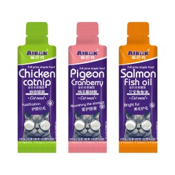 Pet Treats Supplier - High Quality Freshly Packaged 50g Wet Food Rice-Based Cat Rice