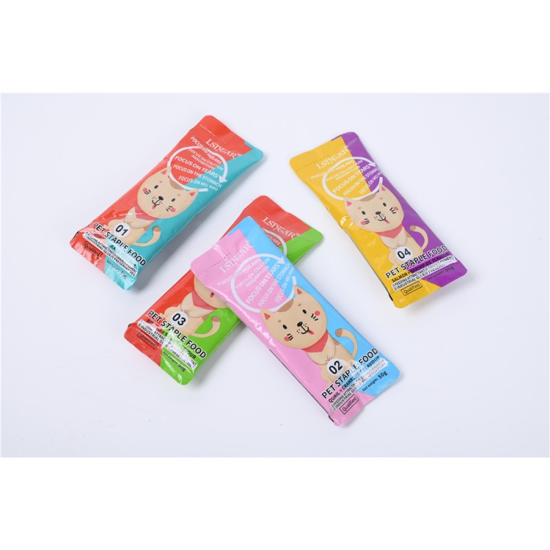 Pet Treats Supplier - OEM ODM Stable 50g Cat Rice Wet Food Nutritious Cream Cat