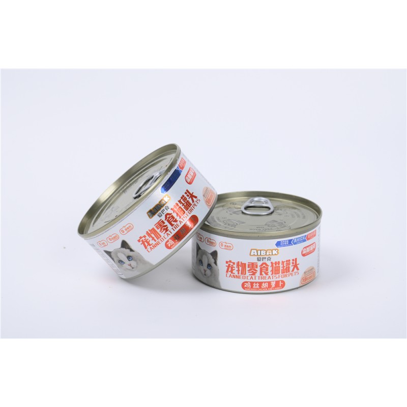 Pet Treats Manufacturer - Shredded Chicken Carrot OEM ODM Pet Snacks Cat Nutrition