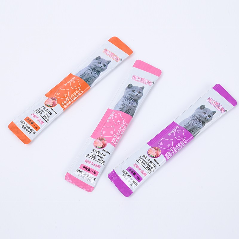 Pet Treats Supplier - Factory Supply Organic Wet Cat Food High Protein Beef Chicken