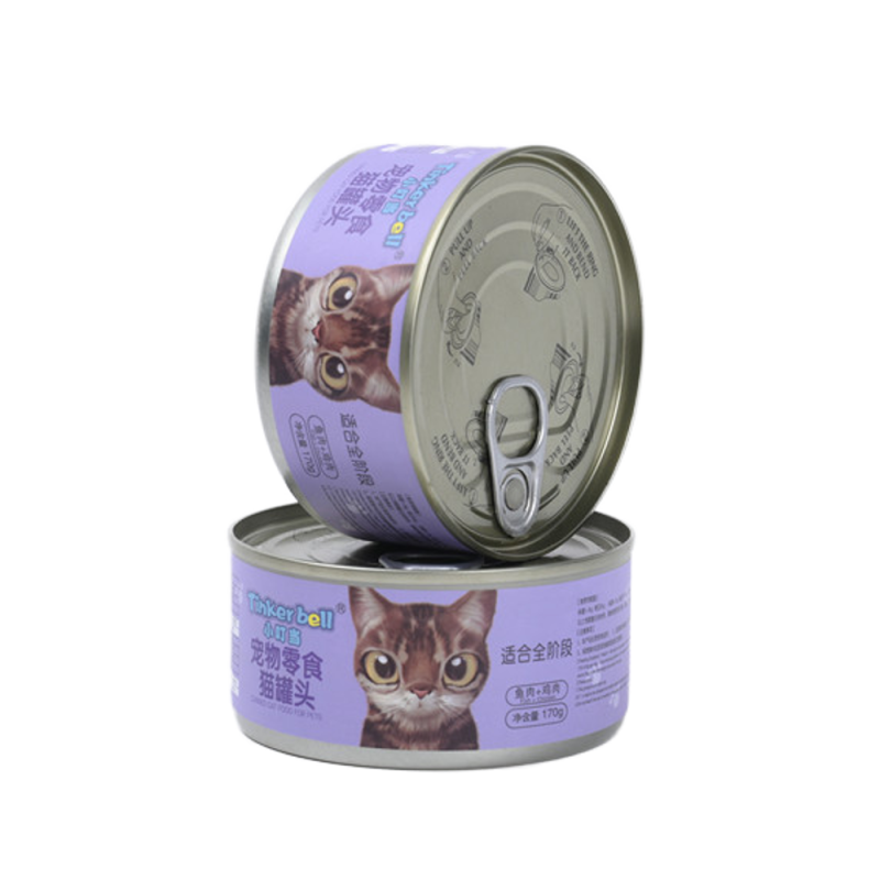 Pet Treats Factory - Best-Selling Canned Cat Food High Protein Nutrition Beef Chicken