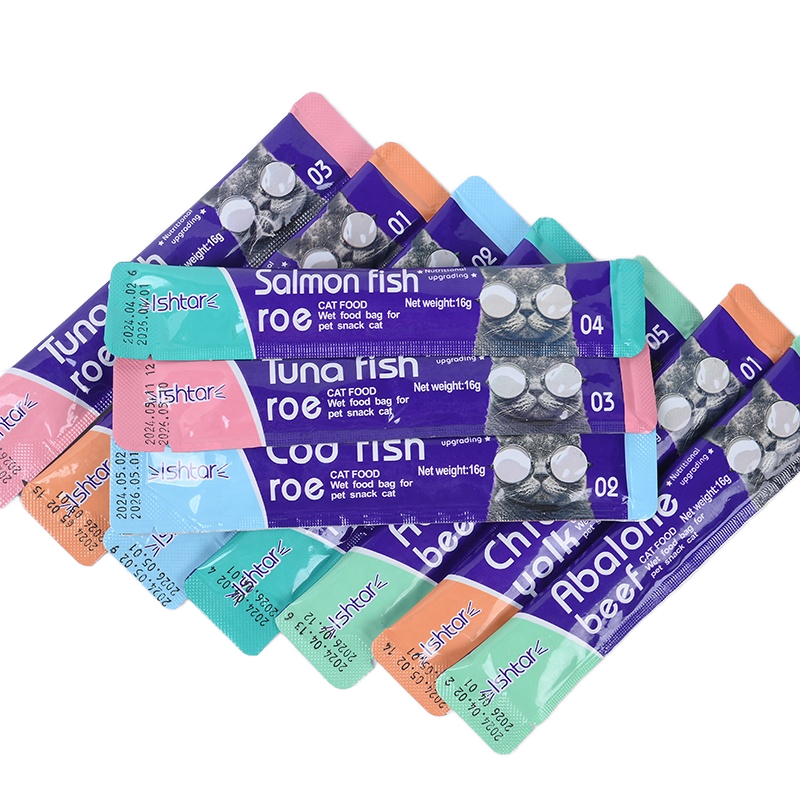 Pet Treats Manufacturer - Hot Sale Wholesome Wet Cat Treats Various Flavors Ready to Ship