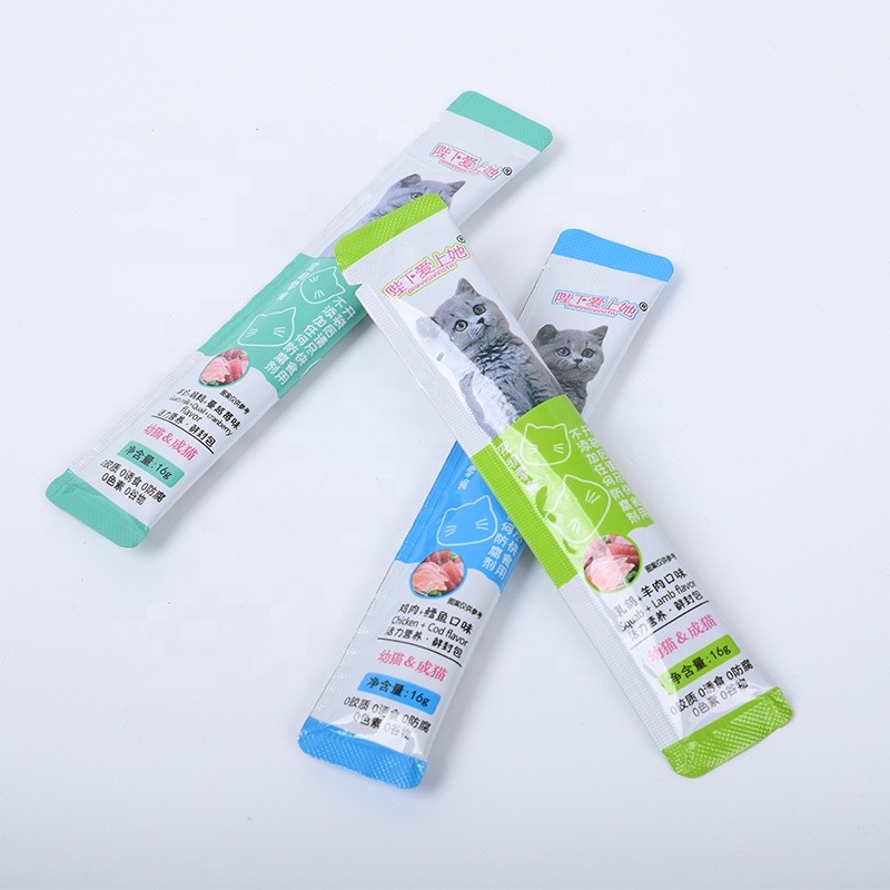 Pet Treats Factory - Custom Wholesale Wet Cat Snacks Various Flavors Salmon Tuna