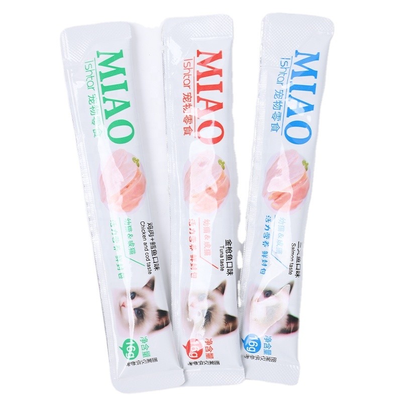 Pet Treats Factory - ISHTAR Starchy Free Cat Treats Nutrition Strips Wet Food