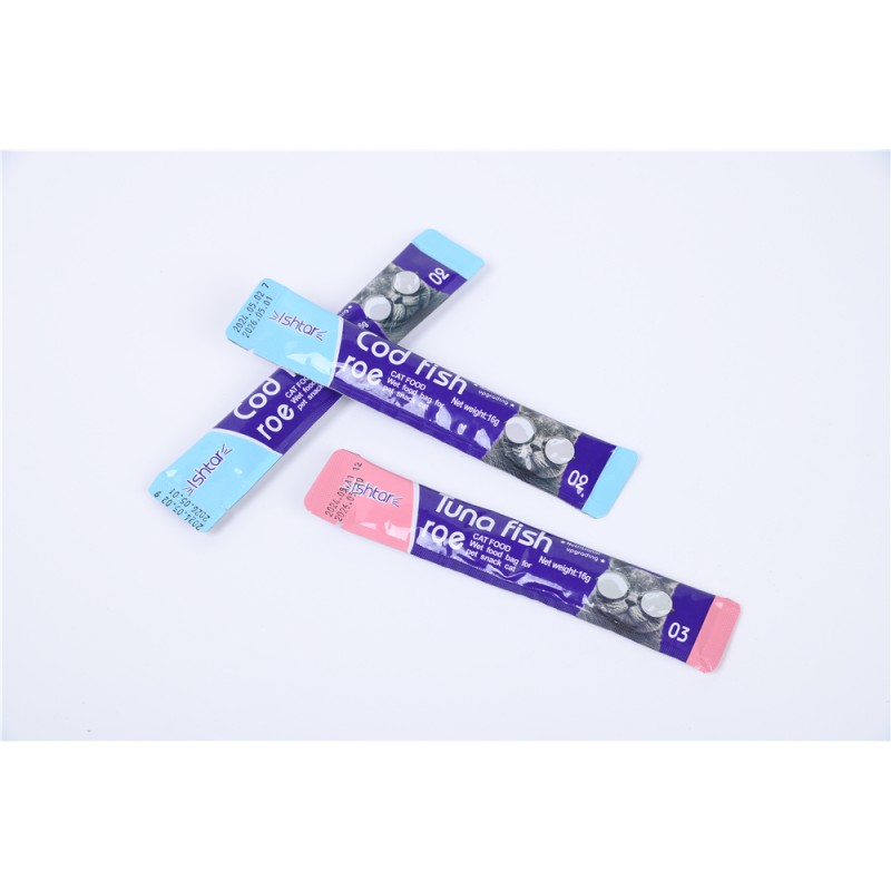 Pet Treats Factory - Nutrition Strips ISHTAR Brand Cat Strips Wet Food Soft Canned