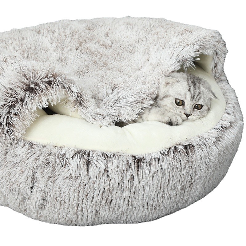 Pet Furniture Supplier - Cute Cat Bed for Cat Small Dog Warm Cave Sleeping Nest