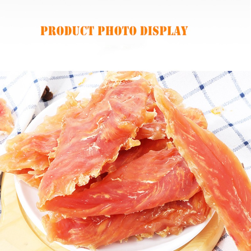 Dog Treats Factory - ODM OEM Dried Chicken Breast Chewy Snacks Free Additive