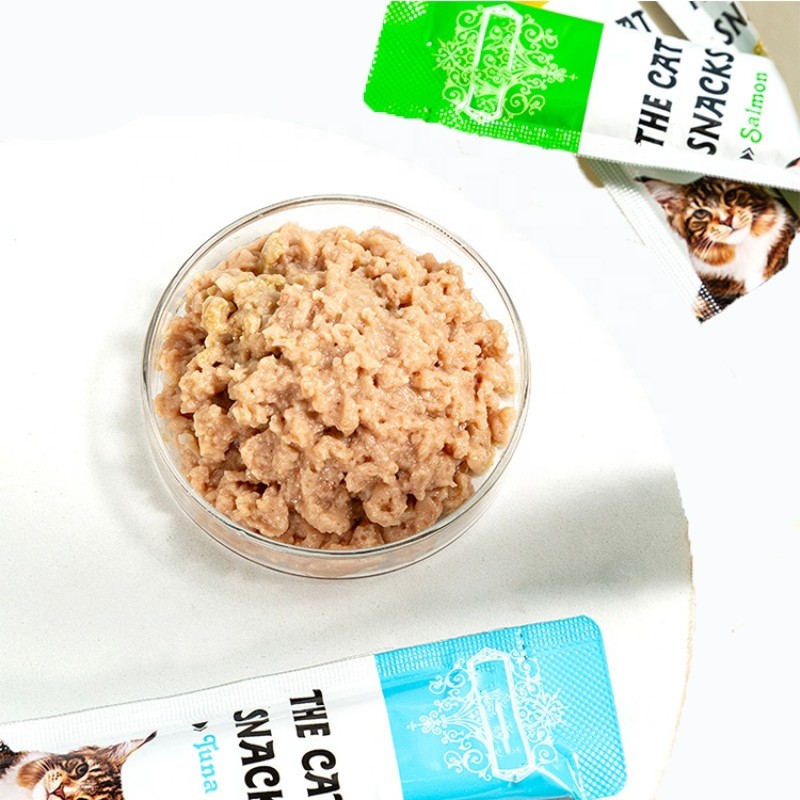 Cat Snacks Factory - Become Baby Cat Fresh Wet Food Calcium Fatten Hair