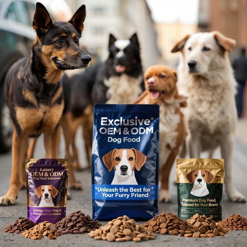 Dry Pet Food Supplier - Pet Food High Nutrition Customized Shape Multiple Flavors