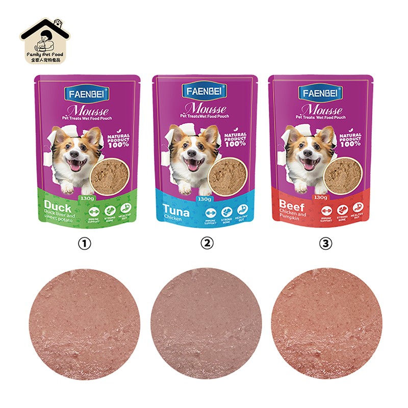 Pet Snack Supplier - Pouch for Dog Snack Wet Pet Food