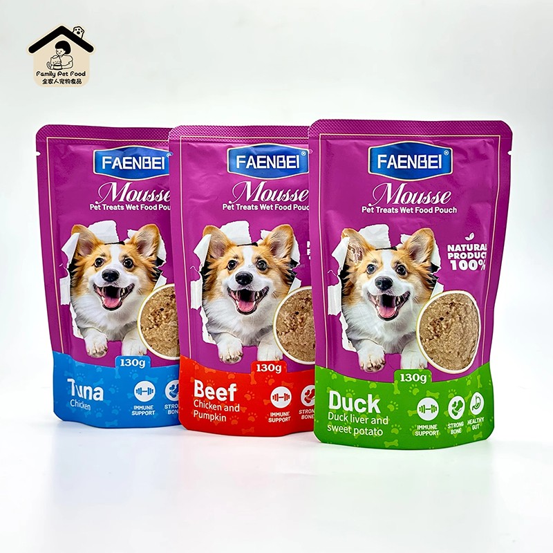 Pet Snack Supplier - Pouch for Dog Snack Wet Pet Food