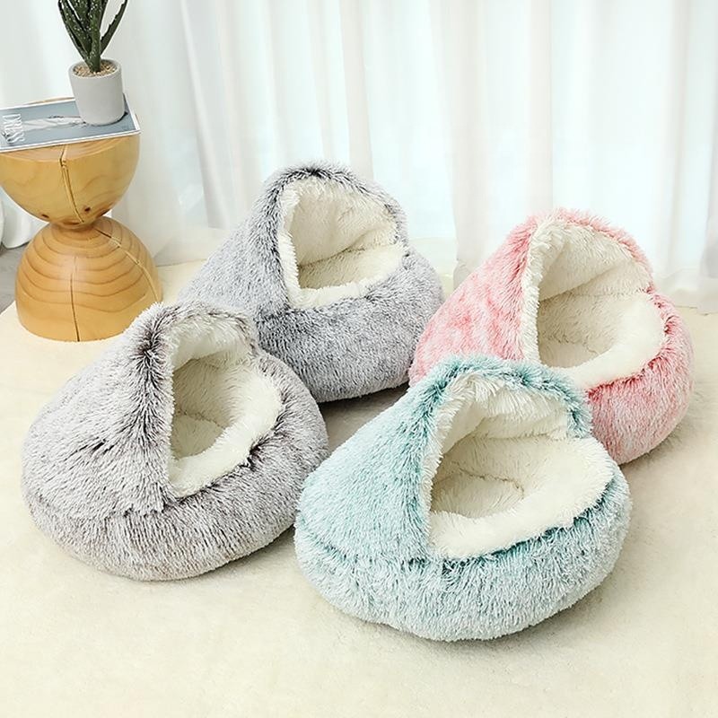 Pet Furniture Supplier - Cute Cat Bed for Cat Small Dog Warm Cave Sleeping Nest