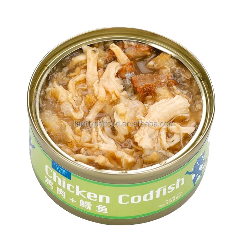Canned Cat Food Factory - Chicken Pumpkin Flavor Wet Soup Canned Pet Food