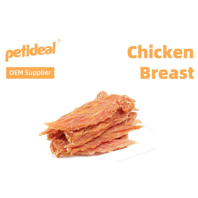 Pet Food Manufacturer - High Quality Air-Dried Chicken Duck Breast Treats Eco-Friendly