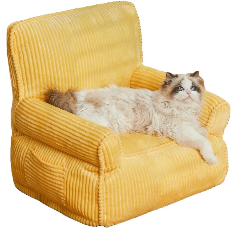 Cat Furniture Supplier - Cat Bed for Indoor Cats Hanging Toy Removable Cushion Soft