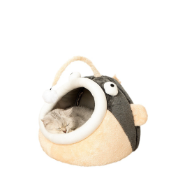 Pet Bed Manufacturer - Calming Dog Beds Cat Cave Bed With Hooded Cover Removable