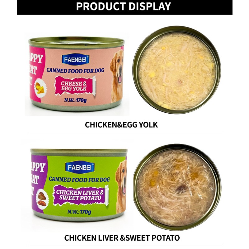 Dog Snacks Factory - Oem ODM 2024 Good Market Shredded Chicken Yolk Liver