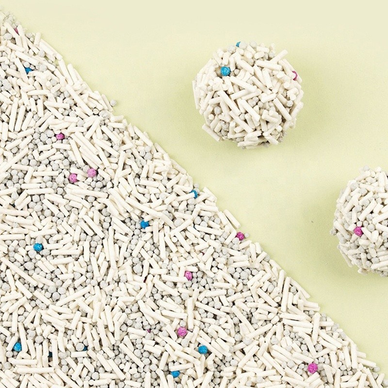 Cat Litter Manufacturer - Oem&odm Colorful Flushable Tofu Cat Litter Sand