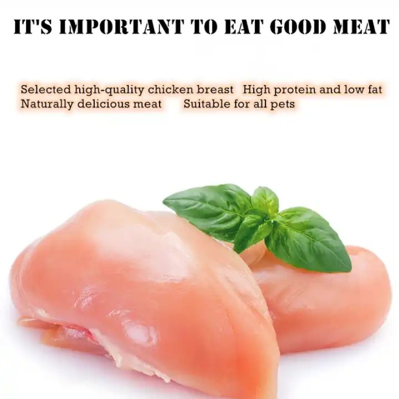 Dog Treats Factory - ODM OEM Dried Chicken Breast Chewy Snacks Free Additive