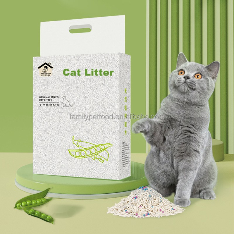 Cat Litter Manufacturer - OEM Wholesale 5 Flavors Tofu Sand 6L 7L Clumping
