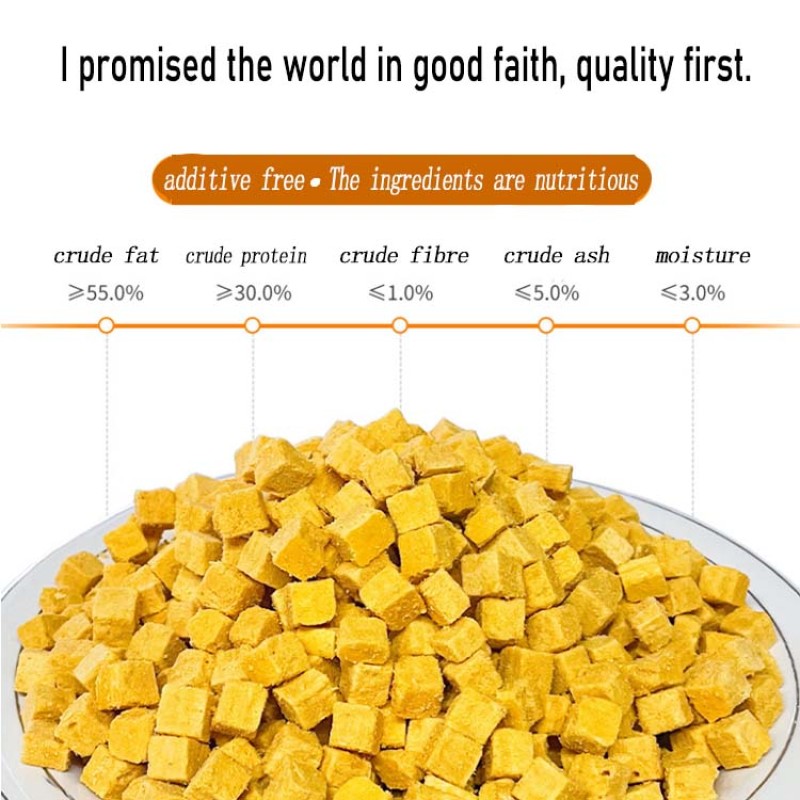 Freeze-Dried Cat Food Supplier - Raw Bone Meat Freeze-dried Cat Snack Chicken Nutrition