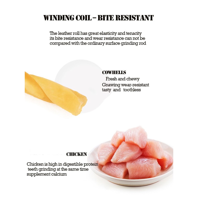 Pet Snacks Supplier - 500g Chicken Around Milk Stick Chicken Breast Small Sushi