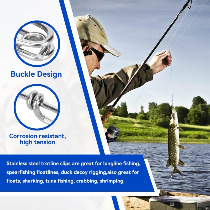 Fishing Snap Factory - OEM Custom Stainless Steel Open Eye