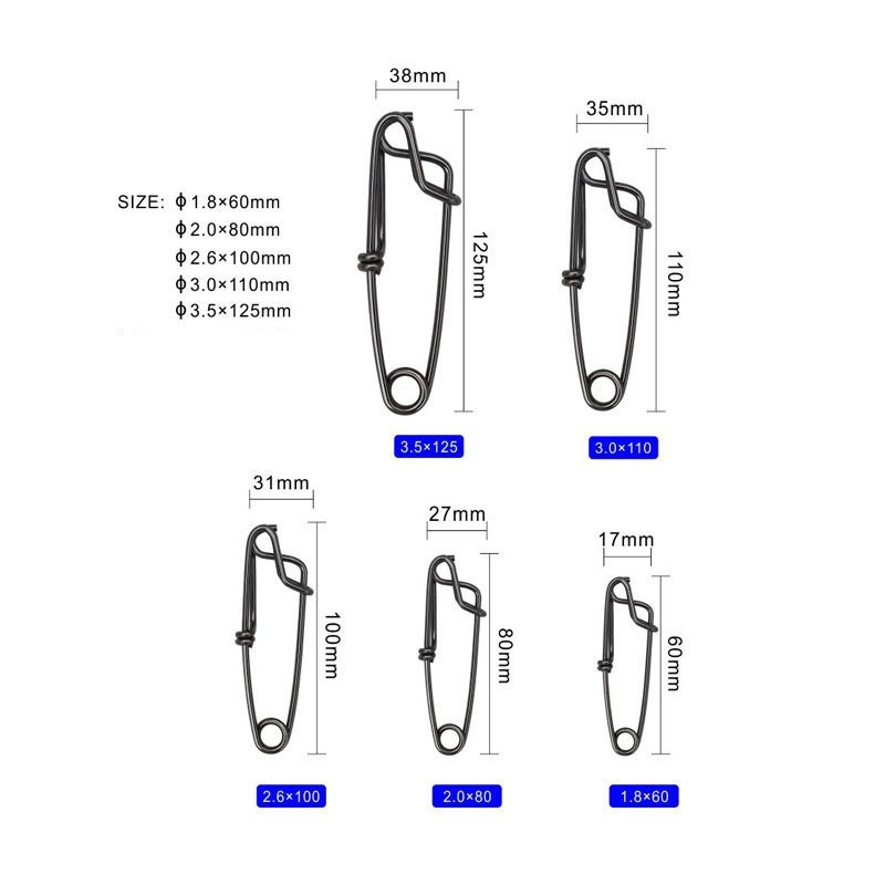 Fishing Snap Factory - OEM Custom Stainless Steel Open Eye