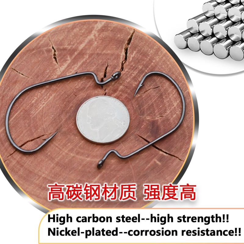 KR Worm Lure Hook Manufacturer - OEM Custom Baithold Fishhooks