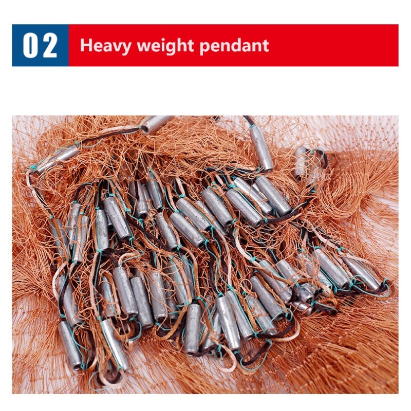 Hand Cast Net Factory - OEM Custom Drawstring Nylon American