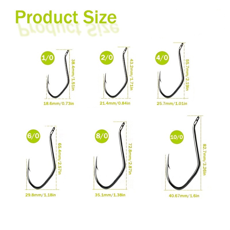 Catfish Hook Factory - OEM Custom Black Nickel High Carbon