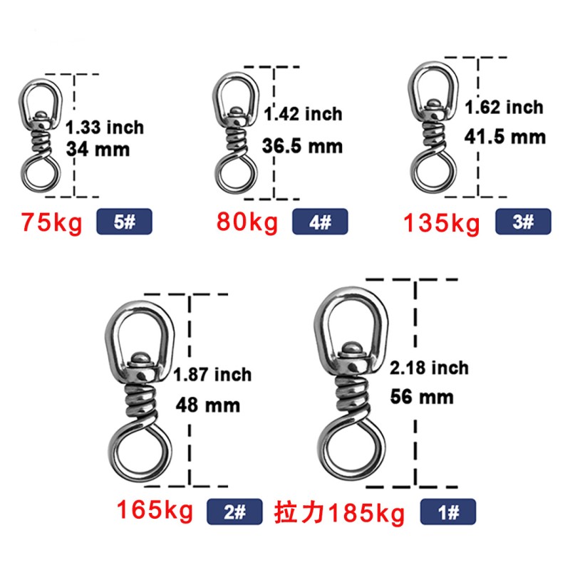 Fishing Snap Swivel Manufacturer - OEM Custom 304 Stainless Steel