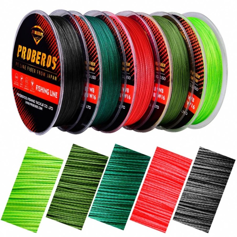 Braided Fishing Line Factory - OEM Custom 8 Weaves Multifilament